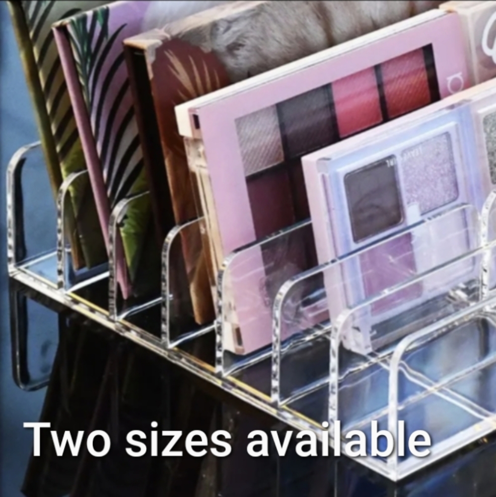 🆕 Transparent Makeup Organizer